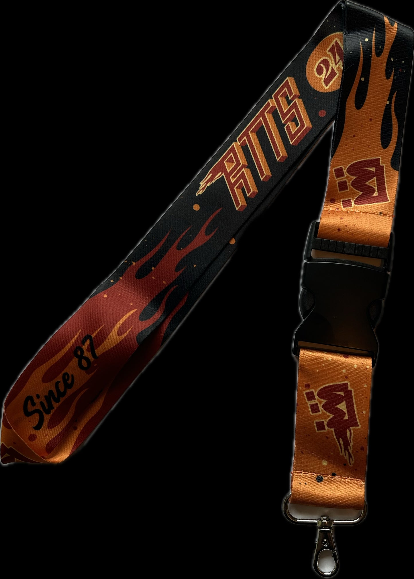 New for 2024 - RTTS 24 Premium Lanyard - Extra Chunky with Metal Clip