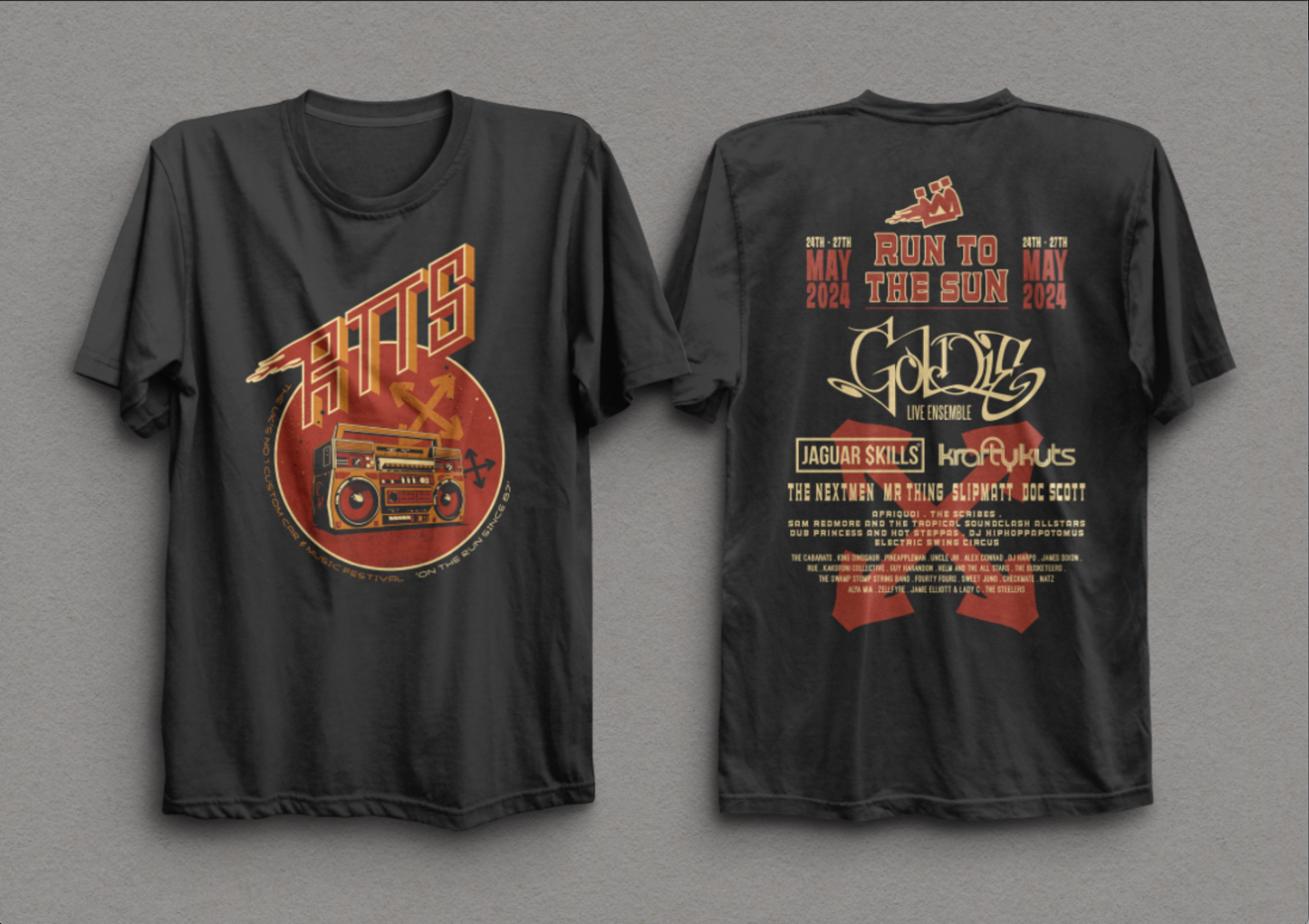 RTTS 24 - The Line-Up T-Shirts & Vests